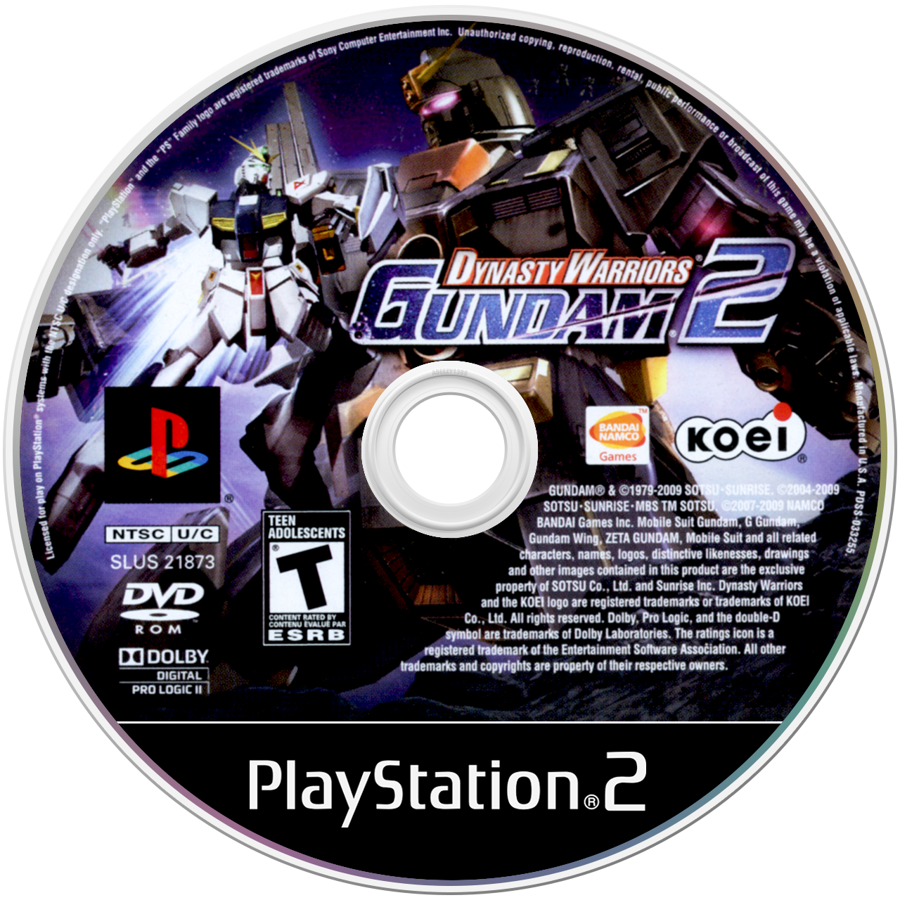 Dynasty Warriors: Gundam 2 media 5 for Playstation 2